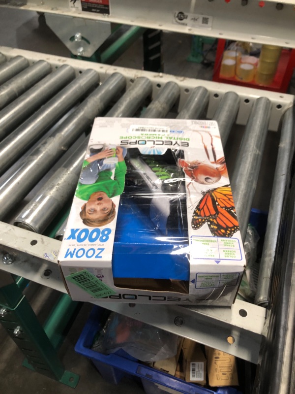 Photo 1 of EyeClops Digital Microscope & Camera with Built in Color Screen -800X Zoom- Wireless - Use Indoors & Outdoors- Take Pictures & Video - Download to Windows PC & Mac – STEM