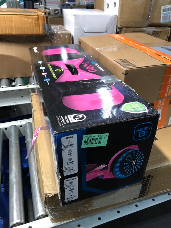 Photo 1 of ***PARTS ONLY/DOES NOT FUNCTION***

Hover-1 i-200 Electric Hoverboard | 7MPH Top Speed, 6 Mile Range, 6HR Full-Charge, Built-in Bluetooth Speaker, Rider Modes: Beginner to Expert Self Balancing Scooter