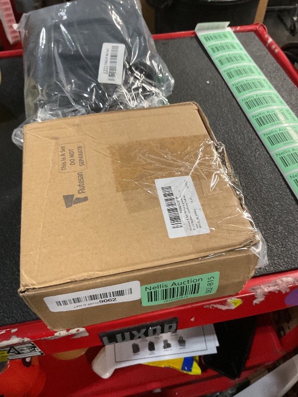 Photo 1 of Flutesan 8 Set 16 Pcs Lighted Plug and Connector Set Straight Blade Cord End Replacement 15A 125V NEMA 5-15P NEMA 5-15R 2 Pole 3 Wire Grounding Extension Cord Replacement Ends(Yellow)