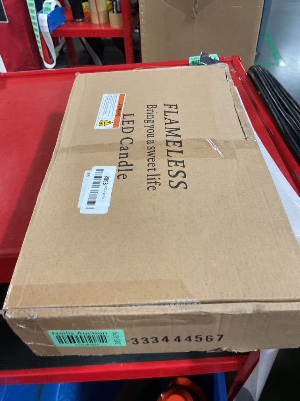 Photo 1 of Nimiko Flameless Candles with Remote, Battery Operated Flickering Flameless Candles, LED Candles with Timer 2/4/6/8H, with Realistic LED Candles Set of 9 (D3 x H 3" 4" 5" 6" 7") (Black)