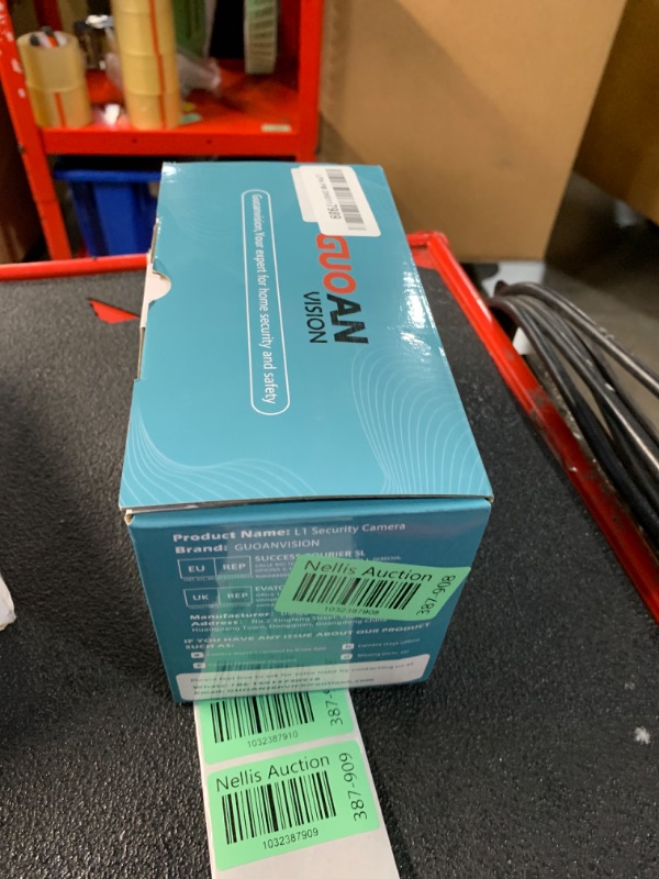 Photo 1 of GUOANVISION 6MP Light Bulb Security Camera, 5G& 2.4GHz WiFi Dual Lens Wireless Light Socket Camera for Indoor, Color Night Vision, Motion Tracking, Audible Alarm, Compatible with Alexa, SD/Cloud