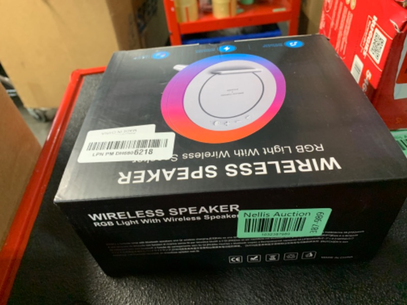 Photo 1 of **MISSING CHARGER**
Bluetooth Speaker Night LightsrLPNPMDH6806218
