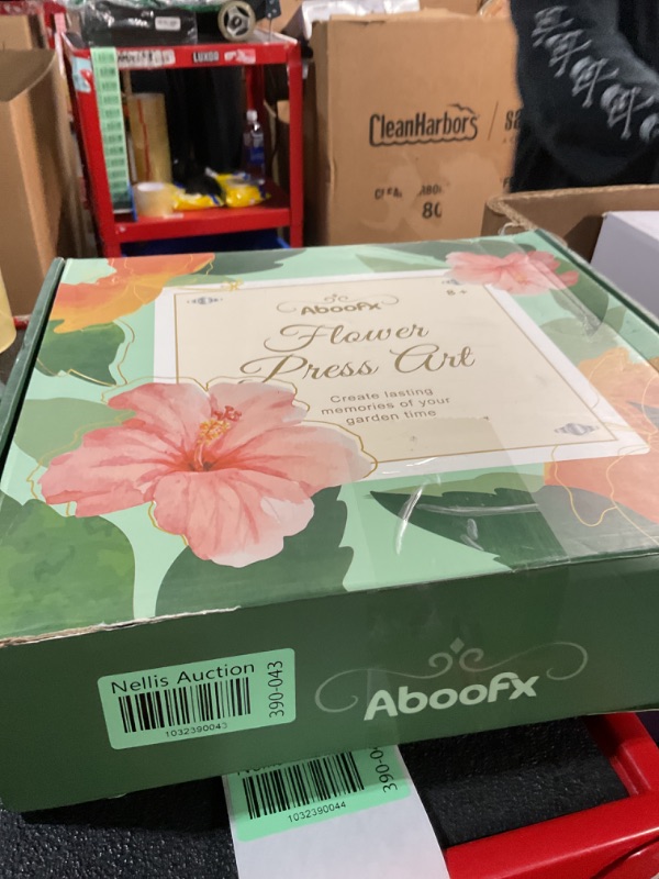 Photo 1 of Aboofx Extra Large Flower Press Kit, 11" x 11" 10 Layers Wooden Flower Pressing Kit with Storage Bag, Flower Pressing Kit for Adults, DIY Pressed Flower Plant Preservation Kit