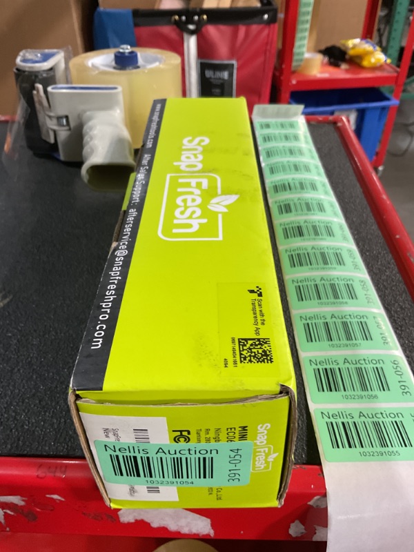 Photo 1 of SnapFresh Cordless Electric Scissors, 4V Electric Mini Cutter, Carpet & Cardboard Cutter Tool with a Replacement Blade/Charger, Rotary Cutter for Cardboard Packages Leather Plastic ?Green?