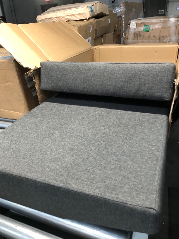 Photo 4 of ***PARTS ONLY***HONBAY Modular Sectional Couch with Storage Corduroy Sectional Sofa with Chaise U Shaped Sectional Couches for Living Room,Dark Grey***PARTS ONLY***