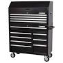 Photo 1 of ***PALLET AND TRAILER PICKUP ONLY***
Tool Storage 42 in. W x 18 in. D Standard Duty Black Tool Chest Combo


