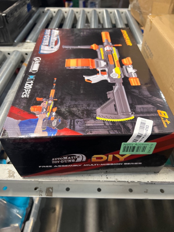 Photo 1 of Toy Guns Automatic Machine Gun with Tactical Vest Kit -Toy Sniper Gun Rifle with Bipod - Drum Magazine Clips and 120 Darts -Toys Foam Guns for Boys 8-12 Kids Adults Gifts for Birthday Christmas