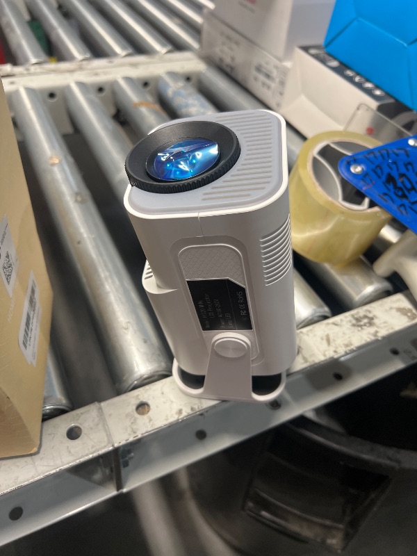 Photo 1 of Smart Mini Projector with Android 11.0,2024 Upgraded Portable Projector 1080P 4K Full HD with WiFi 6 and BT5.2,180°Adjustable Stand, Auto Keystone Home Projector for Phone/TV Stick/Laptop