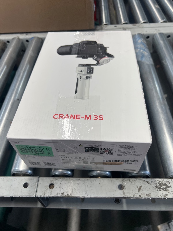 Photo 1 of Zhiyun Crane M3S Handheld Gimbal 3-Axis Stabilizer All in One Design for Mirrorless Cameras Like Sony,Canon,Smartphone Like iPhone,Sumsung,Action Cameras Like Gopro (Crane M3 Upgrade Version in 2023)