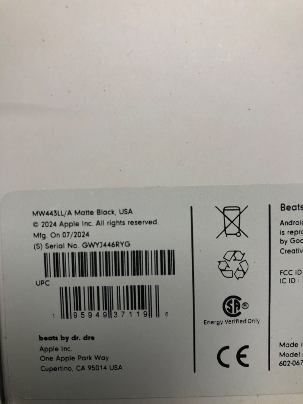 Photo 3 of ***FACTORY SEALED***
Beats Pill - Portable Bluetooth Speaker - Up to 24H Battery Life, Water Resistant, Bluetooth, Apple & Android Compatible, Seriously Loud Sound for Home, Outdoor and Travel - Matte Black