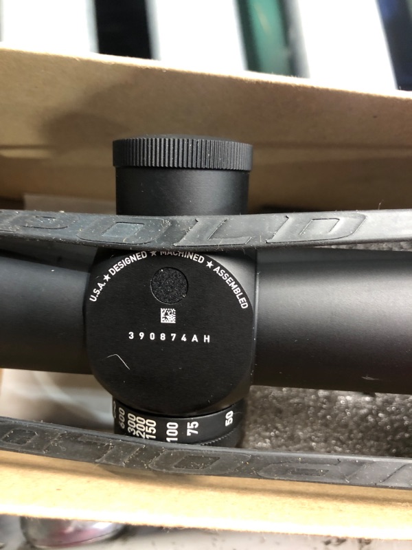 Photo 1 of **LENS COVERS DO NOT STAY ON**
Leupold VX-6 7-42X56 (34mm) Side Focus CDS Target TMOA Plus Reticle Riflescope