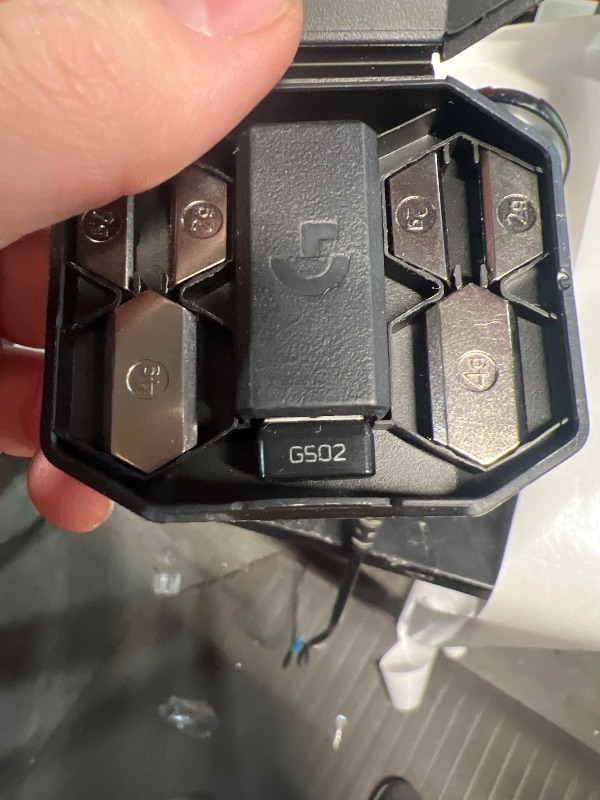 Photo 1 of **USED**
Logitech G502 Lightspeed Wireless Gaming Mouse with Hero 25K Sensor, PowerPlay Compatible, Tunable Weights and Lightsync RGB - Black