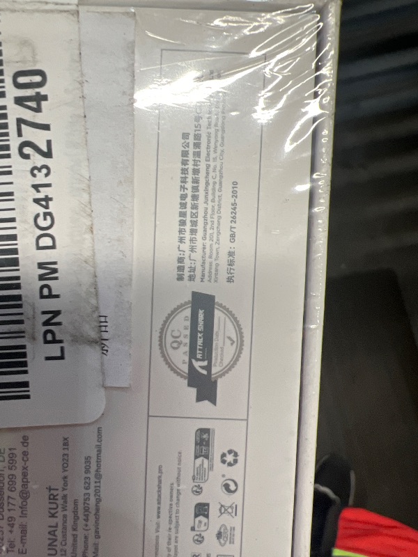 Photo 1 of ***FACTORY SEALED***
Attack Shark R6 Lightweight Wireless Gaming Mouse,PAW 3950Max Sensor Computer Mouse with Nordic 52480,8KHz Polling,42K DPl,OMRON Optaicl Switch,USB-C Charging,7 Programmable Buttons(Black & Sticker)