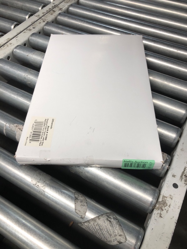 Photo 1 of Officemate Hanging File Frame, Letter Size, Adjustable 14 to 18-Inches, 2 Count (Pack of 1),Silver, 91990