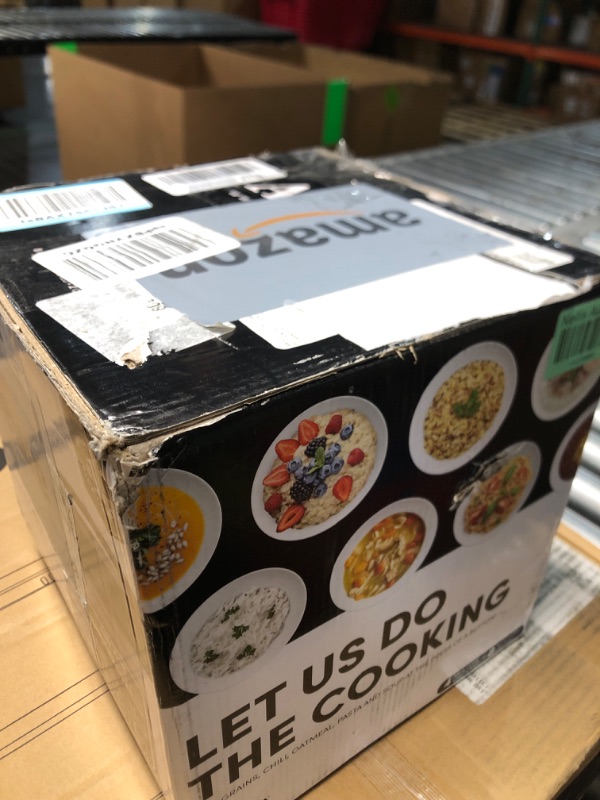 Photo 1 of AROMA Digital Rice Cooker, 4-Cup (Uncooked) / 8-Cup (Cooked), Steamer, Grain Cooker, Multicooker, 2 Qt, Stainless Steel Exterior, ARC-914SBD