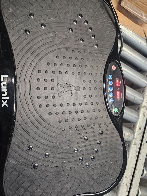 Photo 1 of **PARTS ONLY NON REFUNDABLE**MISSING ALMOST ALL ACCESSORIES**
Lunix LX18 Whole Body Vibration Plate with Handles & Magnetic Acupoints, Power Platform for Lymphatic Drainage, Vibrating Exercise Machine, Includes Phone Holder