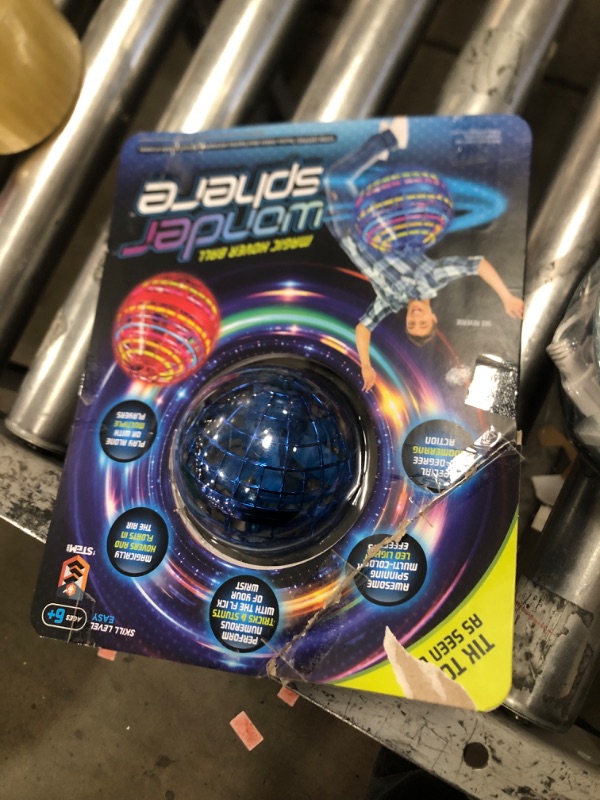 Photo 1 of Wonder Sphere Magic Hover Ball BLUE LED Tricks & Stunts HOT ITEM Seen on TIKTOK
