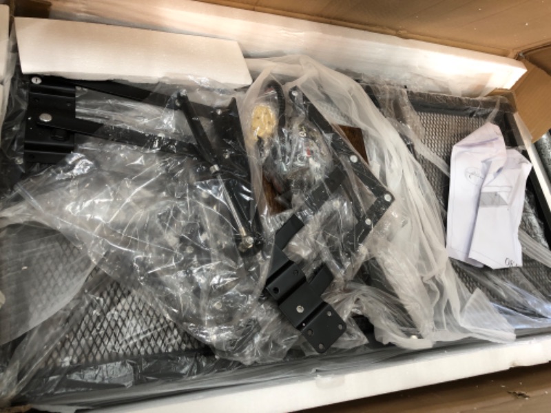 Photo 1 of Rengue Lift Top Coffee Table, 3 in1 Multi-Function Storage Coffee Table with 3 Hidden Compartments, Convertible Dining Table for Living Room, Home Office, Farmhouse, Rustic Brown