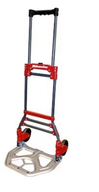 Photo 1 of ** see notes ** Milwaukee 150-lb Capacity 2-Wheel Red Steel Folding Hand Truck