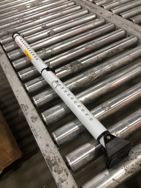 Photo 1 of Master Lock Compact Door Stopper Folding Security Bar, Adjustable for Hinged and Sliding Doors, White, 270EC