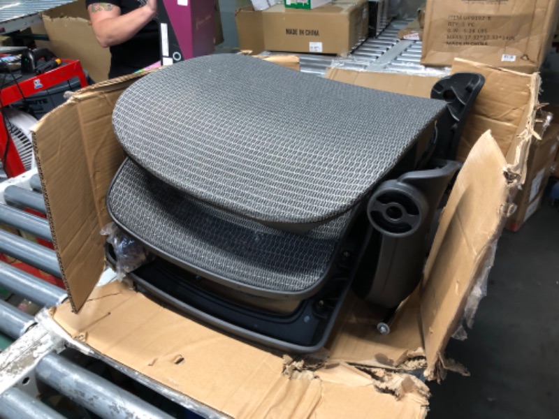 Photo 3 of ***NONREFUNDABLE - INCOMPLETE - SEE COMMENTS***
Ergonomic Office Chair,Office Chair with Tilt Function,Mesh Office Chair with Footrest,Ergonomic Chair with Adaptive Backrest, Adjustable Headrest,SGS Class 4 Gas Clylinder and Flip-Up Armrests