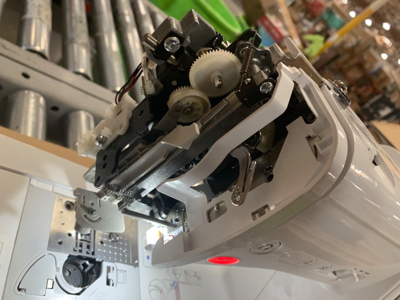 Photo 1 of Brother SE700 Sewing and Embroidery Machine, Wireless LAN Connected, 135 Built-in Designs, 103 Built-in Stitches, Computerized, 4" x 4" Hoop Area, 3.7" Touchscreen Display, 8 Included Feet, White