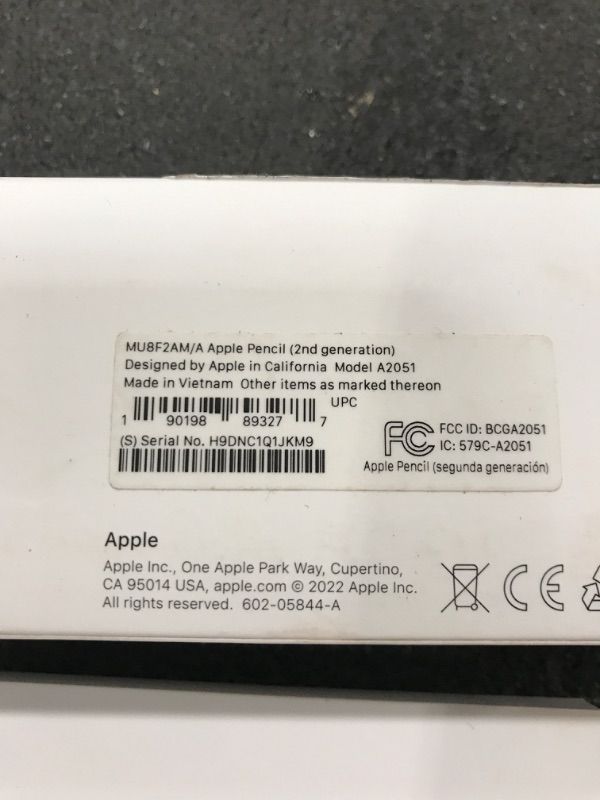 Photo 1 of Apple Pencil (2nd Generation)