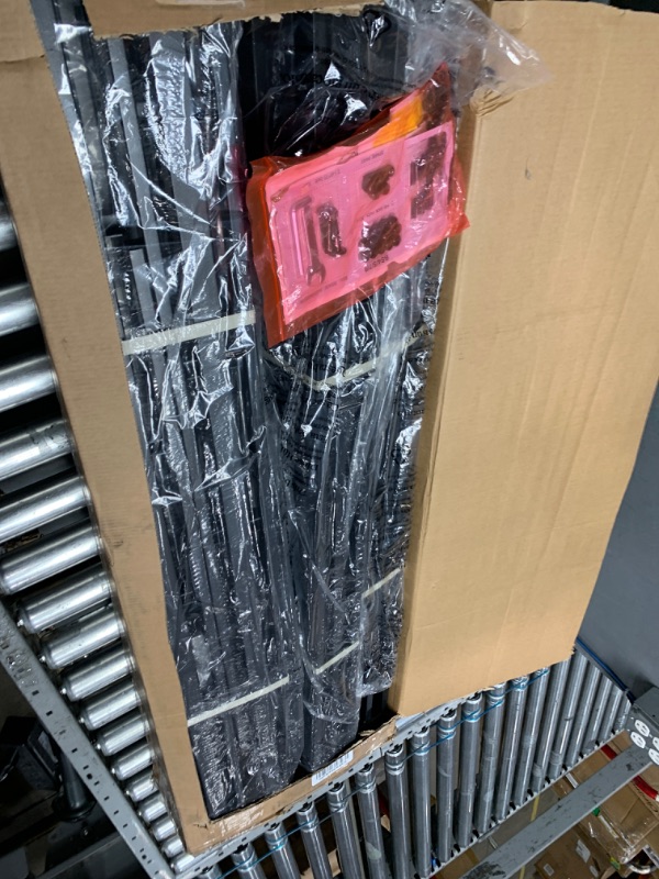 Photo 1 of Maenizi Cal King Box Spring 4 Inch Low Profile, Heavy Duty Metal Box Spring Bed Base with Fabric Cover, Mattress Foundation, Easy Assembly, Noise Free, Black