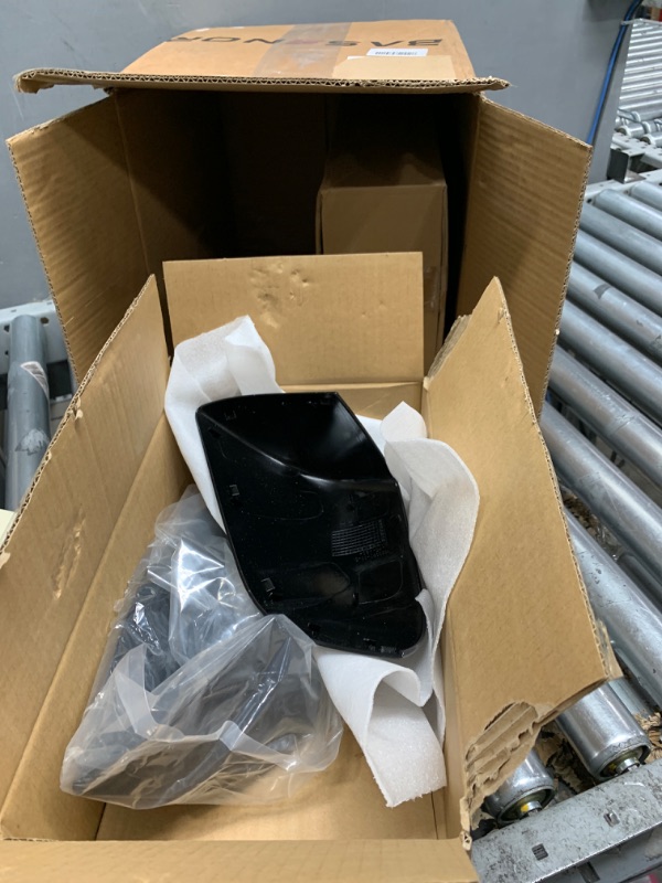 Photo 1 of BASENOR 2022-2024 Tesla Model Y Trunk Organizer Waterproof Rear Trunk Storage Bins Side Box with Carpeted Lip Interior Accessories Set of 2 for Model Y 5-Seater (Newest Version)