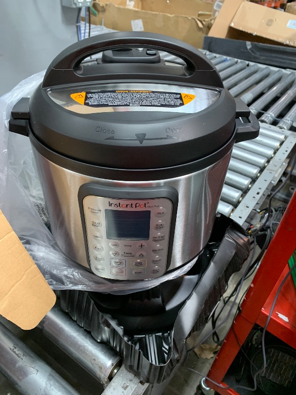 Photo 1 of Instant Pot Duo Plus 9-in-1 Electric Pressure Cooker, Slow Cooker, Rice Cooker, Steamer, Sauté, Yogurt Maker, Warmer & Sterilizer, Includes App With Over 800 Recipes, Stainless Steel, 6 Quart