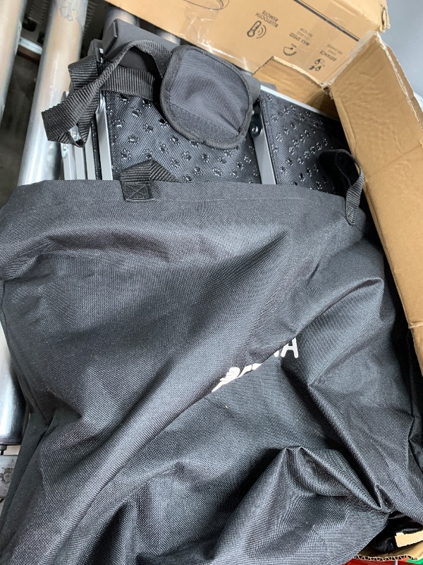 Photo 1 of PetRuna Extra Wide Dog Stairs for Large Dogs, Foldable Dog Ramp for Car with Non-Slip Surface, Dog Stairs for Cars Dog Steps for Cars and SUV, High Beds, Truck, Supports up to 250 lbs, 4 Steps