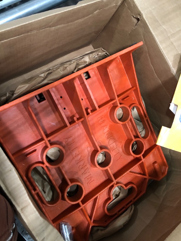 Photo 1 of Multi Purpose Wire Dispenser, Cable/Wire Spool Rack, Wire Spool Caddy, Holds Spools Up to 34" in Diameter, Load Capacity 330 LBS, 1 Pair (Red)