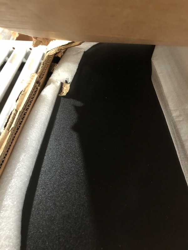 Photo 1 of **DAMAGED, CHIPPED SIDE** SEE PHOTO** 
Flash Furniture Glenbrook 30'' x 48'' Rectangular Table Top with Black or Mahogany Reversible Laminate Top