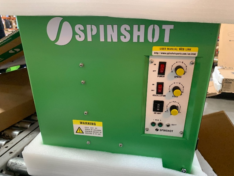 Photo 4 of (used)(untested)Spinshot Pro Tennis Ball Machine (The Best Model for Easy Use)