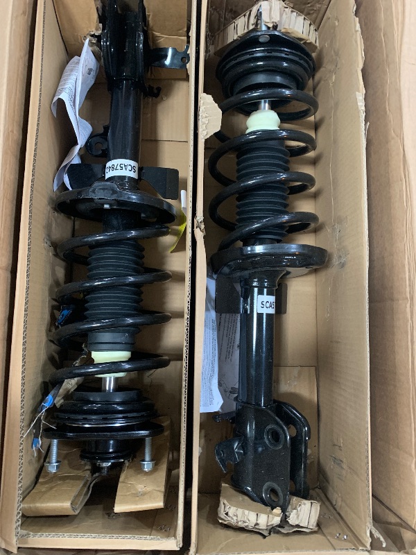 Photo 1 of TRQ Front Strut & Coil Spring Assembly Set Driver & Passenger Sides Compatible with 11-17 Honda Odyssey