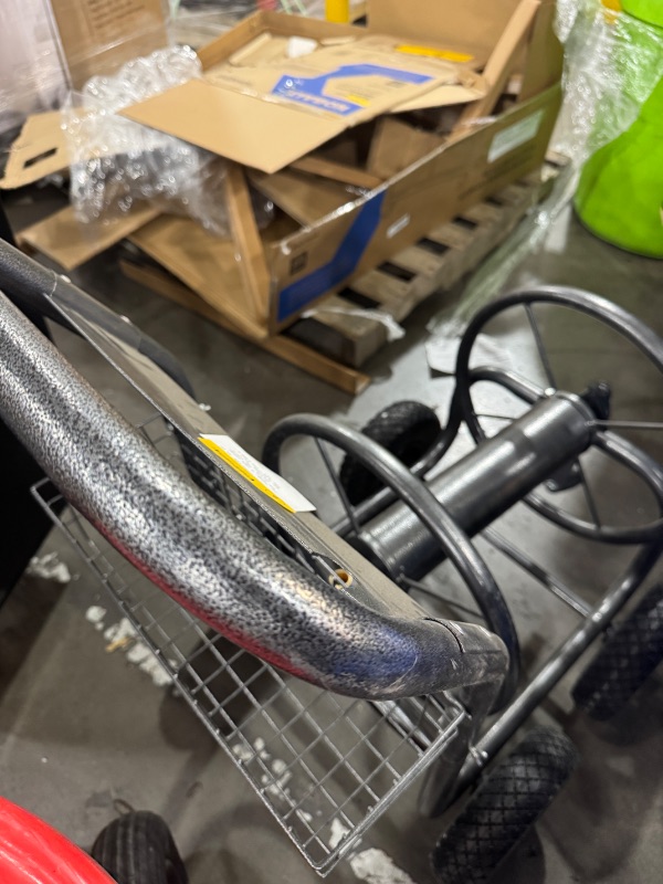 Photo 1 of *UNABLE TO TEST* Style Selections Steel 250-ft Cart Hose Reel
