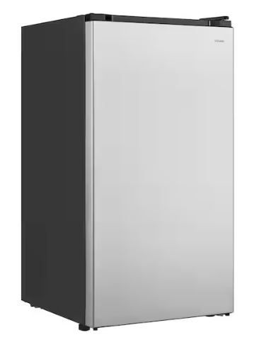 Photo 1 of *POWERS ON** 3.2 cu. ft. Mini Refrigerator in Stainless Steel, ENERGY STAR


