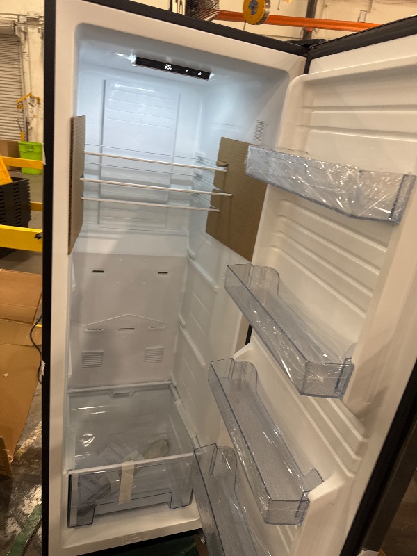 Photo 2 of *POWERS ON** 11 cu. ft. Convertible Auto Defrost Garage Ready Upright Freezer/Refrigerator in Stainless Steel, Energy Star


