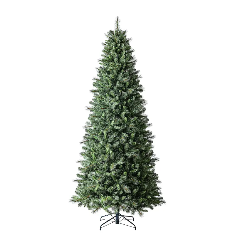 Photo 1 of *POWERS ON* 9-ft Robinson Fir Pre-lit Artificial Tree
