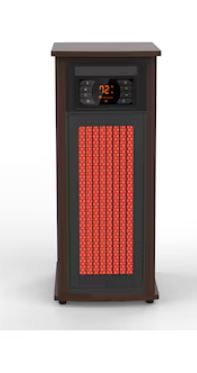 Photo 1 of *POWERS ON** Utilitech Up to 1500-Watt Infrared Tower Indoor Electric Space Heater with Thermostat and Remote Included
