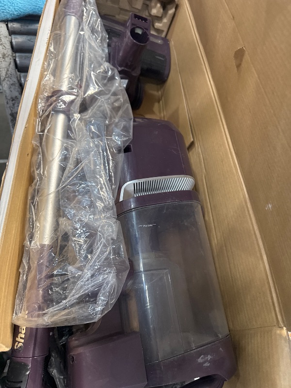 Photo 3 of ***USED - POWERS ON - UNABLE TO TEST FURTHER***
 Navigator ADV Bagless Corded HEPA Upright Vacuum Multisurface Lift-Away in Purple

