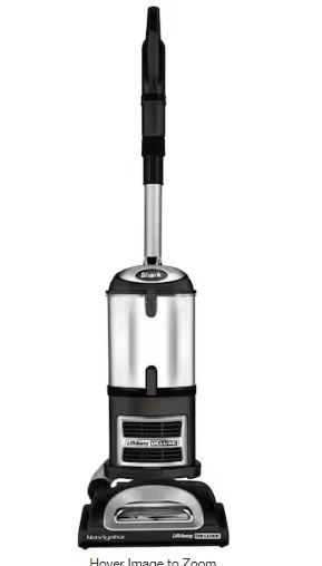 Photo 1 of *POWERS ON** Navigator Lift-Away DLX Bagless Corded HEPA filter Upright Vacuum for Multi-Surface and Pet Hair in Black
