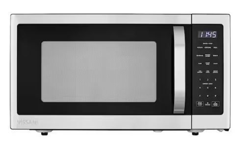 Photo 1 of *POWERS ON** 1.6 cu. ft. Countertop Microwave in Fingerprint Resistant Stainless Steel


