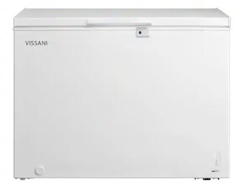 Photo 1 of *GETS COLD** 8.8 cu. ft. Hubspace Powered Manual Defrost Convertible Chest Freezer with LED Light in White


