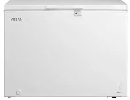 Photo 1 of *POWERS ON** 8.8 cu. ft. Hubspace Powered Manual Defrost Convertible Chest Freezer with LED Light in White


