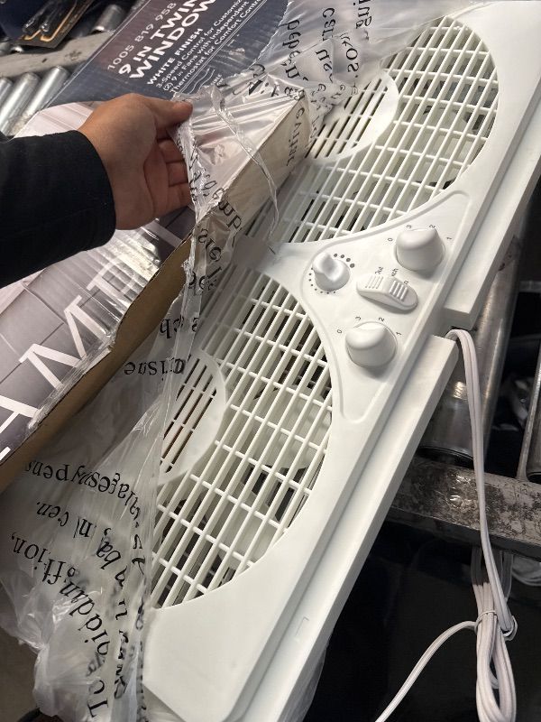 Photo 1 of *POWERS ON**9 in. Twin Window Fan


