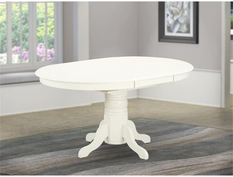 Photo 1 of *PHOTO FOR REFERENCE** Avon Dining Room Table - an CIRCLED kitchen Table Top with 18" Butterfly Leaf  42" X 60"