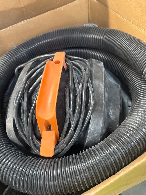 Photo 2 of *POWERS ON**RIDGID 12 Gallon 5.0 Peak HP NXT Shop Vac Wet Dry Vacuum with General Debris Filter, Locking Hose and Accessory Attachments