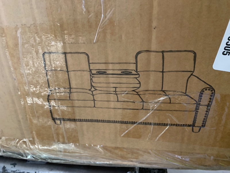 Photo 1 of ****BOX 2 OF 3 ONLY****4031A-LC RIGHT SOFA BLACK/GREY 