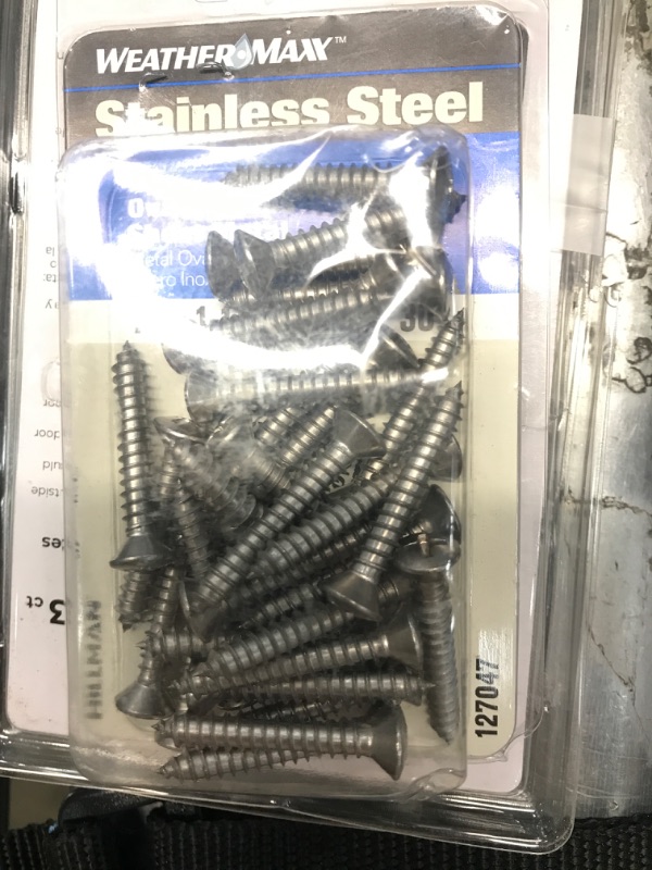 Photo 2 of 037504011973Hillman #10 x 1-1/4-in Phillips-Drive Standard Sheet Metal Screws (30-Count)
